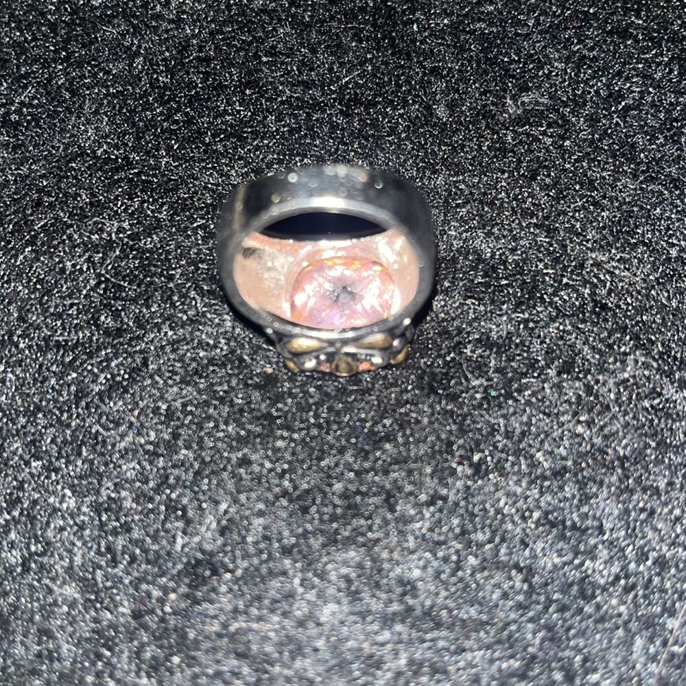 Fun cocktail, ring, silver, and gold. I don’t know if it’s plated or stamped. - Picture 5 of 5